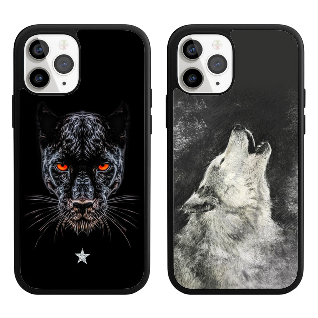 아이폰15 프로 재규어 늑대 동물 TPU 범퍼 케이스