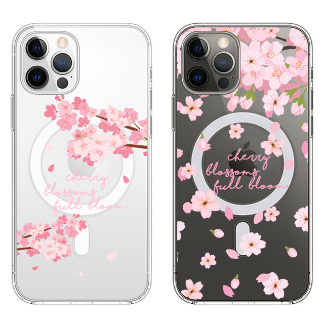아이폰11 프로 맥스 벚꽃 나무 투명 맥세이프 케이스